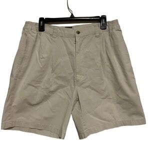 Haggar Cotton White Shorts